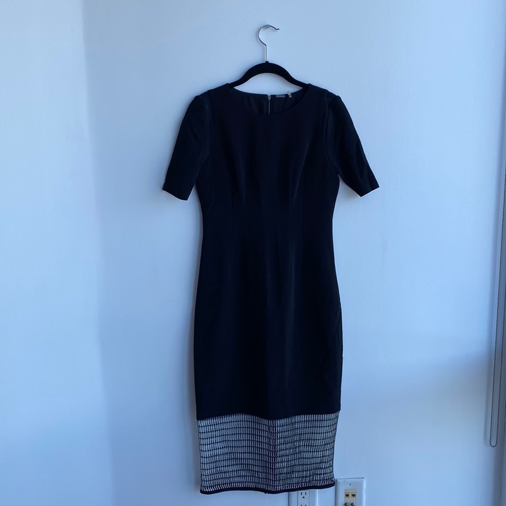 Elie Tahari Black Evening Dress